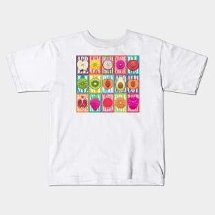 Retro Food Poster Kids T-Shirt